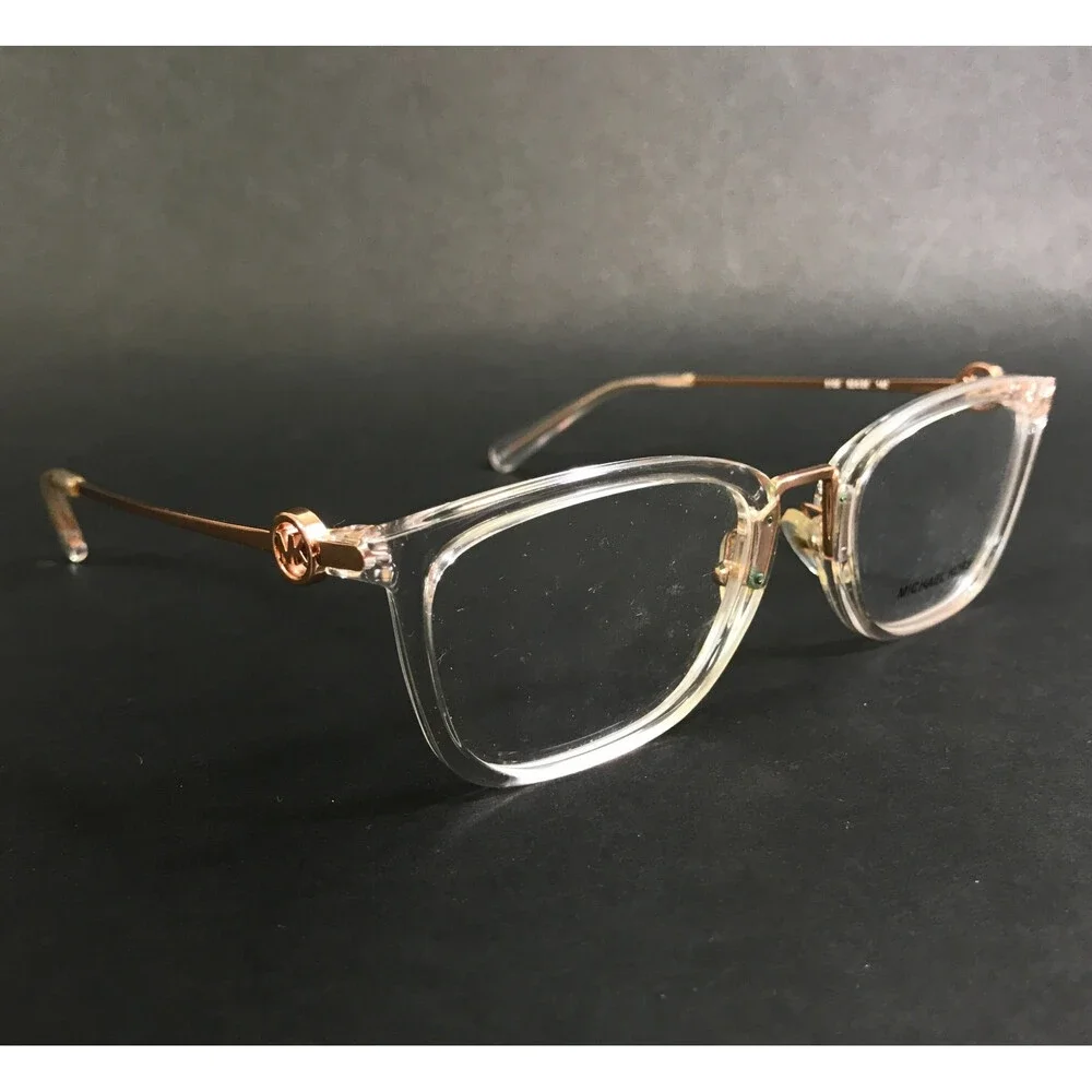 Michael Kors Eyeglasses Frames MK4054 Captiva 3105 Crystal Rose Gold 52-20-140